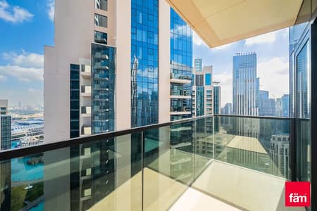 2 Bedroom Flat for Rent in Downtown Dubai, Dubai - Brand New| High Floor | Partial Burj and Fountain