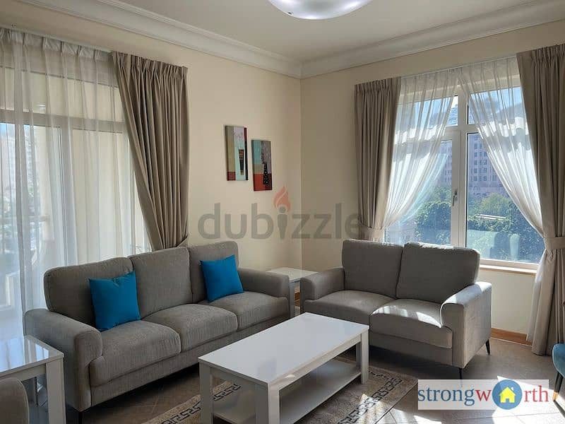 位于朱美拉棕榈岛，海滨公寓，阿布-凯博尔公寓 3 卧室的公寓 26000 AED - 8474843