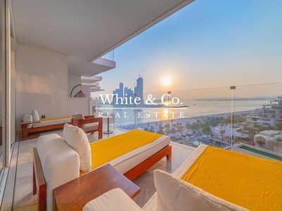 2 Bedroom Apartment for Rent in Palm Jumeirah, Dubai - Vacant Now | Fully Furnished | Sea View