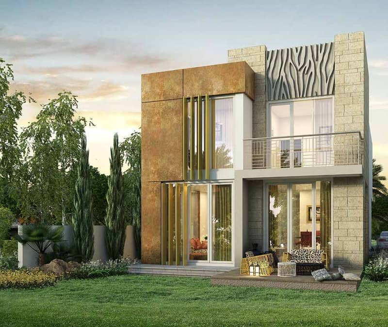 Nice Fashionable 3 bedroom villas with interior design by just cavalli nice price and installments