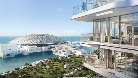 2 Bedroom Flat for Sale in Saadiyat Island, Abu Dhabi - Louvre View  | Sea view | Hand over 2025