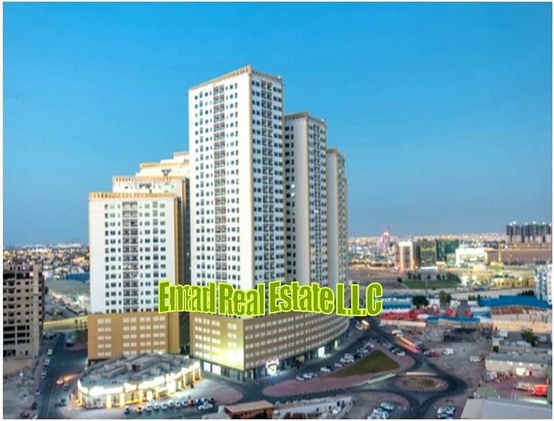 Ajman Pearl Towers: Nice 2 Bed Hall (3 Bath) near City Centre