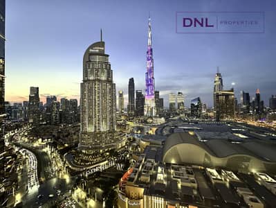 1 Bedroom Flat for Rent in Downtown Dubai, Dubai - Full View of Burj and Fountain View | Furnished