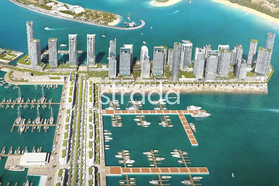 位于迪拜港，艾玛尔海滨社区，滨海景观公寓，滨海景观1号大厦 1 卧室的公寓 2950000 AED - 8512265