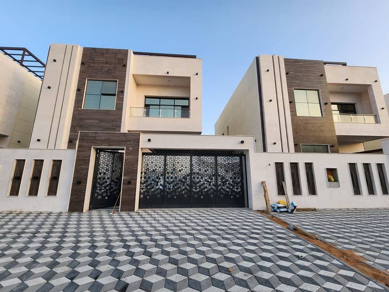 Villa for sale 7 rooms, including registration fees  , with attractive specifications and a wonderful design , central air conditioning