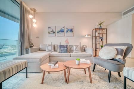 2 Bedroom Flat for Rent in Jumeirah Beach Residence (JBR), Dubai - Dainty Beachfront 2BR w/ Balcony at Address JBR