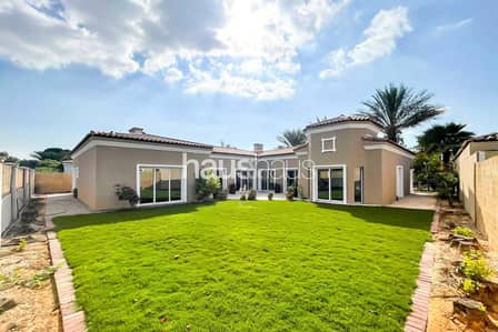 4 Bedroom Villa for Rent in Green Community, Dubai - Extra Large Plot | Corner Unit | Garden Renovation