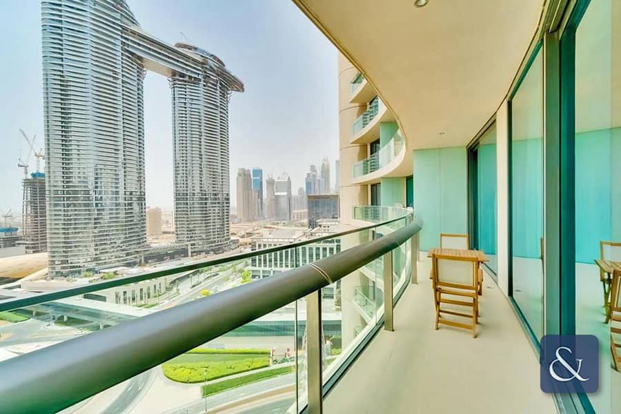 位于迪拜市中心，景观高塔，景观1号高塔 1 卧室的公寓 2350000 AED - 8512429
