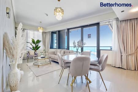 2 Bedroom Apartment for Sale in Dubai Marina, Dubai - Corner Unit | High Flr | 2 Balconies | Sea view