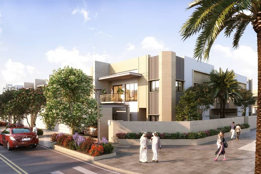 -Villa in the city of MBR View Burj khalifa , Meydan Mall Payment 8 years post handover