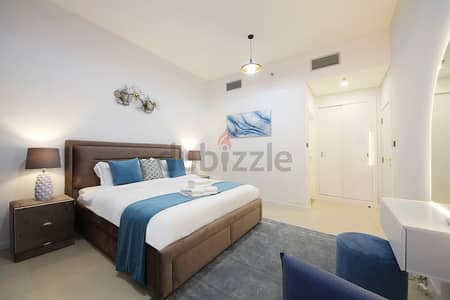 شقة 1 غرفة نوم للايجار في الفرجان، دبي - مفروشة بالكامل 1 غرفة نوم | حمام سباحة وصالة ألعاب رياضية
