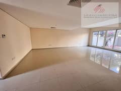Spacious 4 Bedroom Villa With Big Garden, Covered Kitchen, Available For Rent In Al-Zahia.