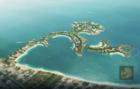 Plot for Sale in Al Marjan Island, Ras Al Khaimah - Aerial_View_Al_Marjan_Island. jpg