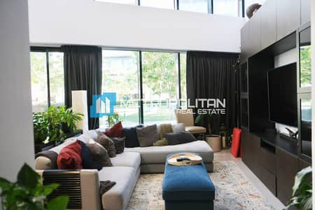 3 Bedroom Townhouse for Rent in Saadiyat Island, Abu Dhabi - Fully Furnished 3BR+M|Community View|Ready To Move