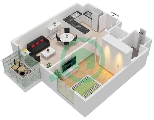 1A / Unit 1 Floor 1-9
