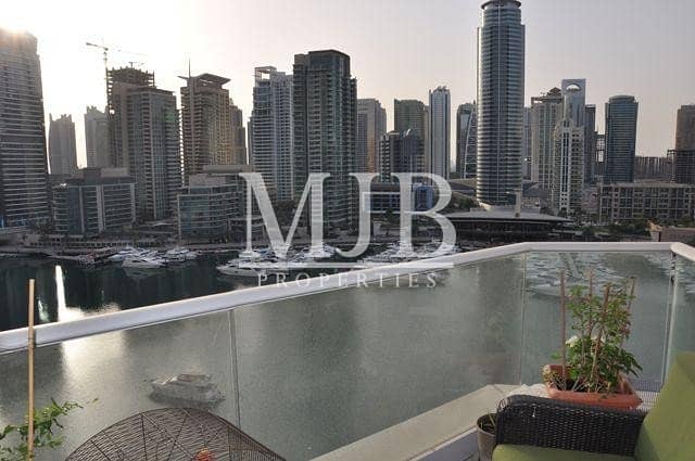 Contemporary Two Bedroom with Full Marina View