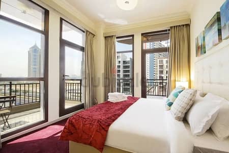 فلیٹ 1 غرفة نوم للايجار في أرجان، دبي - مفروشة بالكامل 1BHK | حمام سباحة وصالة ألعاب رياضية