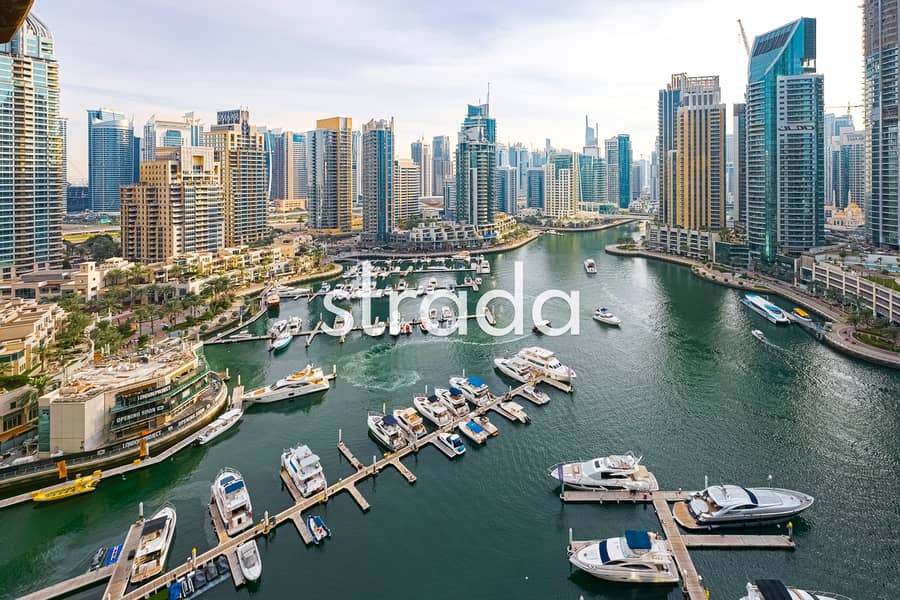 位于迪拜码头，滨海之门，滨海之门2号 3 卧室的公寓 315000 AED - 8523558