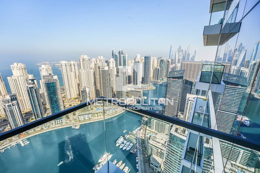 位于迪拜码头，迪拜滨海维达公寓 3 卧室的公寓 380000 AED - 8524390