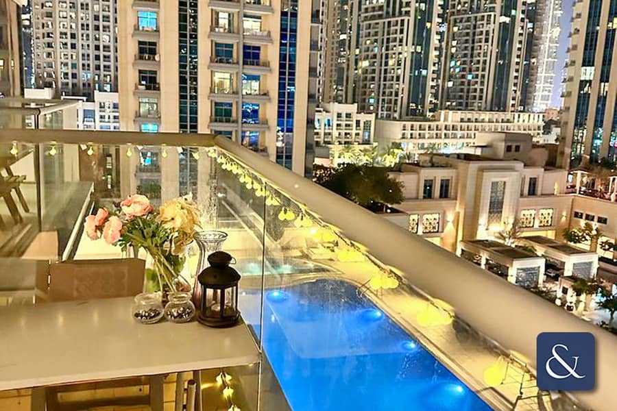 شقة في برج بهوان،وسط مدينة دبي 1 غرفة 1700000 درهم - 8524484