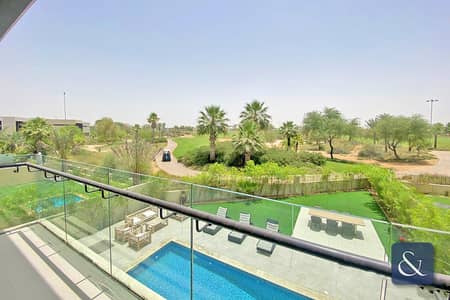 5 Bedroom Villa for Sale in DAMAC Hills, Dubai - Vacant Now | Huge Plot | Golf View | 5 Bed