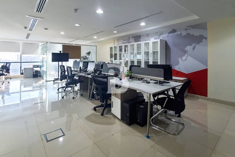 Fitted Spacious Office | Near Metro | Vacant Soon