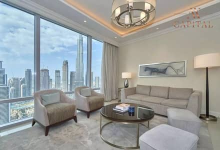 2 Bedroom Flat for Sale in Downtown Dubai, Dubai - Vacant | High Floor | Full Burj and Fountain view