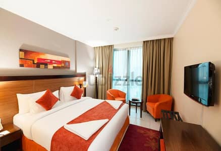 1 Bedroom Flat for Rent in Al Barsha, Dubai - Spacious 1BHK | Serviced Apartment | Close To MOE | All Bills Inn