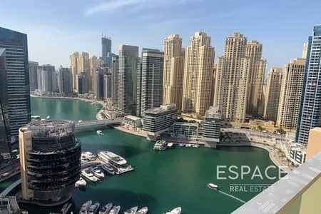 Studio for Sale in Dubai Marina, Dubai - Full Marina View | Luxury | Tenanted