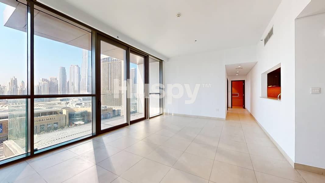 Spacious | Panoramic Downtown View | Unfurnished