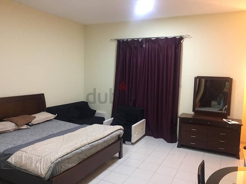 3000 AED PAY MONTHLY WITHOUT BILLS || FULLY FURNISHED STUDIO || NEAR BUS STOP
