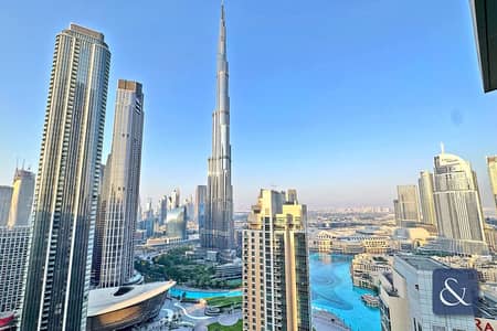 3 Bedroom Flat for Sale in Downtown Dubai, Dubai - Brand New | Burj And Fountain View | Vacant