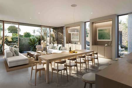 5 Bedroom Villa for Sale in Al Jurf, Abu Dhabi - Al-jurf-gardens-villa-ghusoon-shift-abu-dhabi-dining-area. jpg