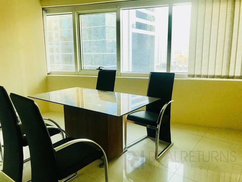 Fully Fitted Furnished Office in HDS Tower [KH]