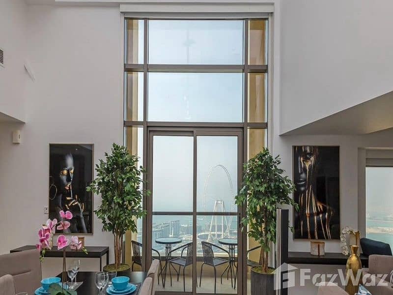 Duplex 3 BR with Full Sea View High Floor