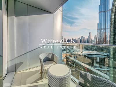 1 Bedroom Flat for Rent in Downtown Dubai, Dubai - Burj views | Bills included | High floor
