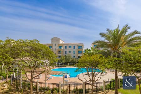 1 Bedroom Flat for Rent in Green Community, Dubai - 1 Bed | Pool and Garden View | Immaculate