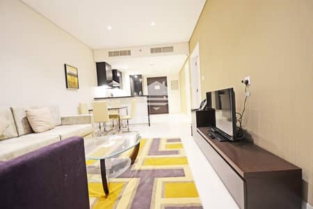 شقة 1 غرفة نوم للايجار في الخليج التجاري، دبي - فسيحة | المعيشة الفاخرة | الموقع الرئيسي