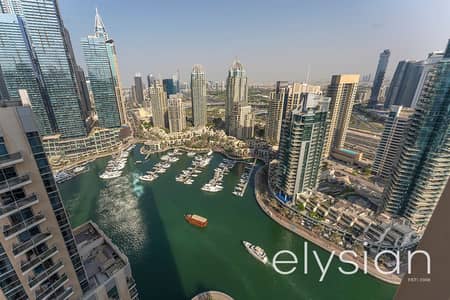 3 Bedroom Flat for Rent in Dubai Marina, Dubai - Ready to Move I High Floor I Full Marina View