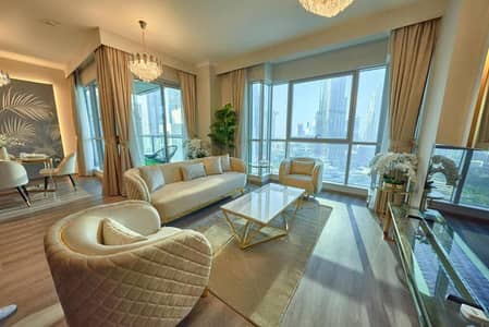 Magnificent Luxury 3BR with Amazing Burj & Fountain view