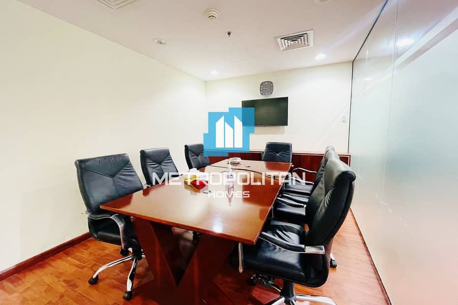 Fitted Office Space w/ Partition | DMCC License