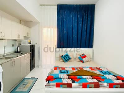 Studio for Rent in International City, Dubai - Large New studio | Warsan 4 | with Bills