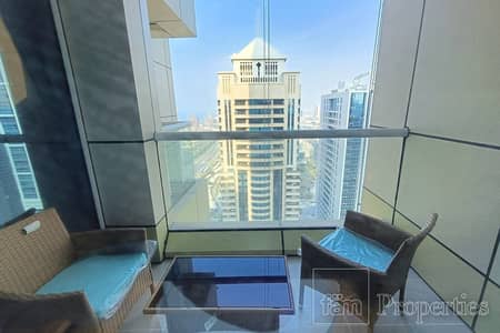 شقة 1 غرفة نوم للايجار في دبي مارينا، دبي - شقة في برج سلافة،دبي مارينا 1 غرفة 109990 درهم - 8399760