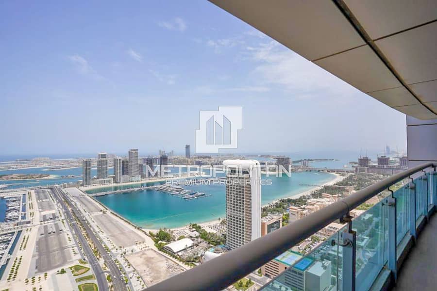 位于迪拜码头，公主府 2 卧室的公寓 2490000 AED - 8533326
