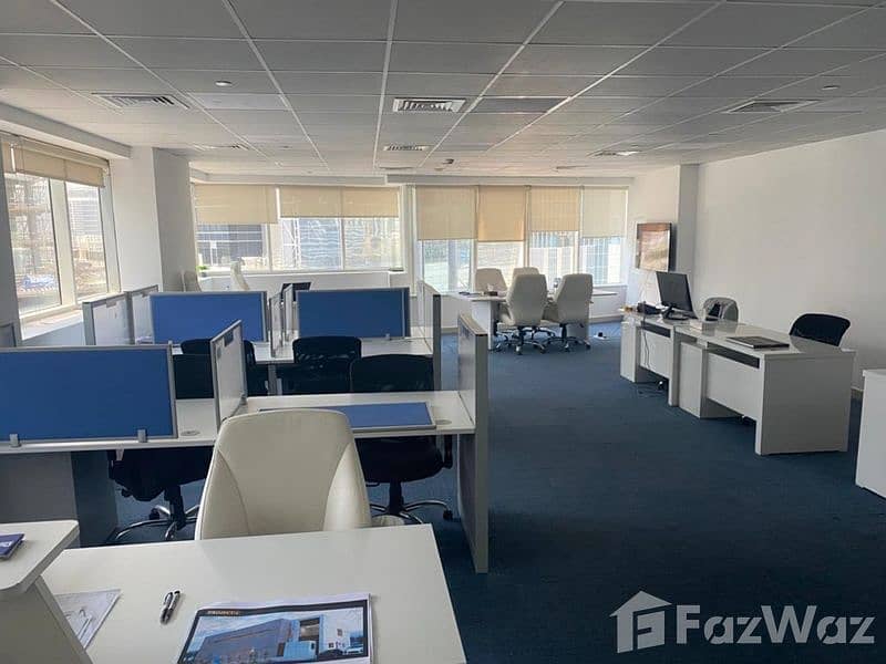 Fitted| Rented| Road view | Furnished Office