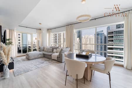 2 Bedroom Flat for Sale in Dubai Marina, Dubai - Fully Upgraded | Modern Adobe | Beachside Living