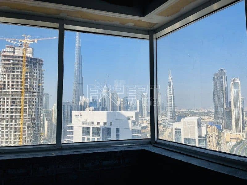 Burj Khalifa View | Corner Unit| High Floor|