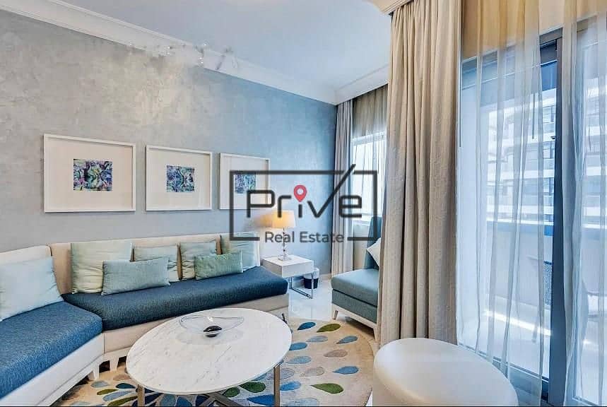 位于迪拜市中心，招牌酒店式公寓 1 卧室的公寓 105000 AED - 8203530