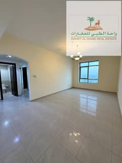 Apartment for annual rent in Al Majaz, 1 room, two rooms, a hall, a balcony, a laundry room, a large area, a distinguished location next to services,