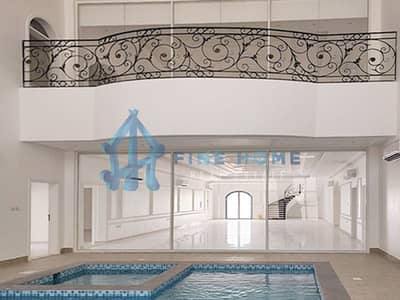 فیلا 9 غرف نوم للايجار في مدينة خليفة، أبوظبي - فيلا بتشطيب عصري |مساحة واسعة| مسبح خاص موقع ممتاز